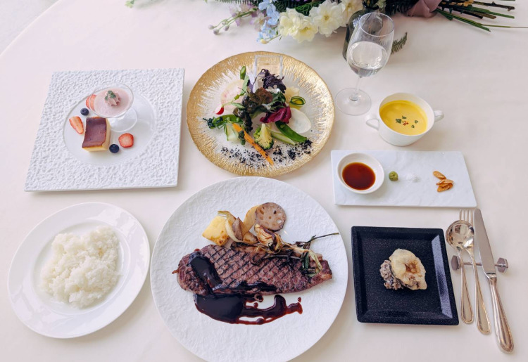 ハラル国産黒毛和牛(A5ランク)特選ヒレステーキコース